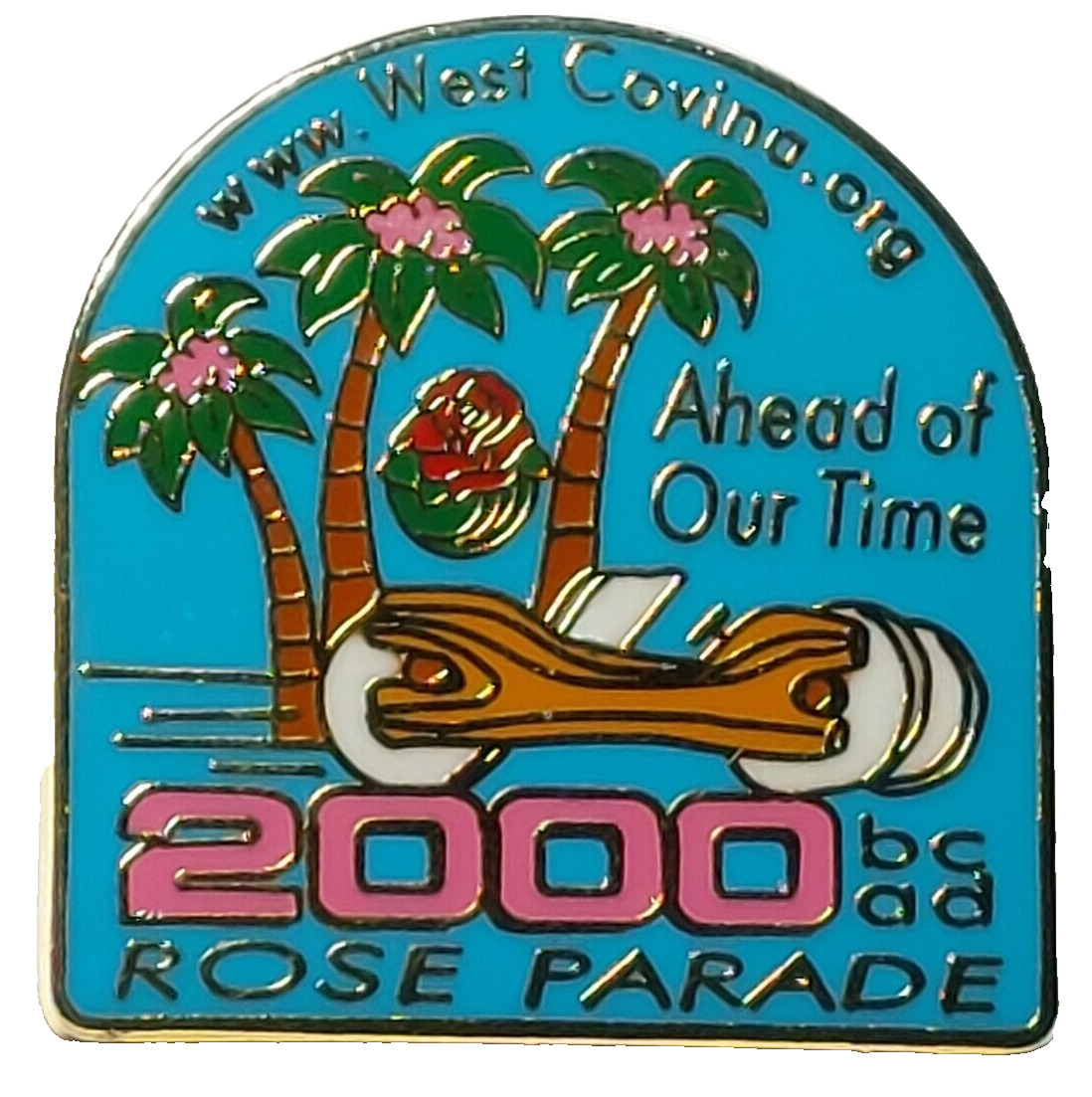 Rose Parade 2000 www. West Covina .org 111th Tournament of Roses Lapel Pin