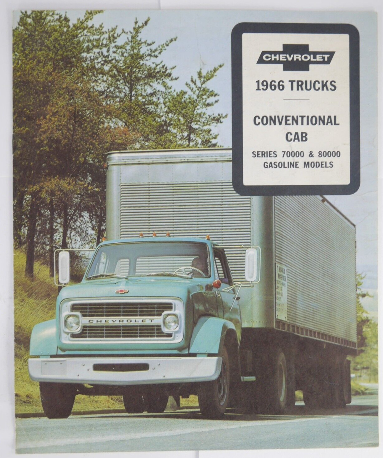 1966 Chevrolet Trucks Conventional Cab Catalog Series 70000 80000 Chevy Info