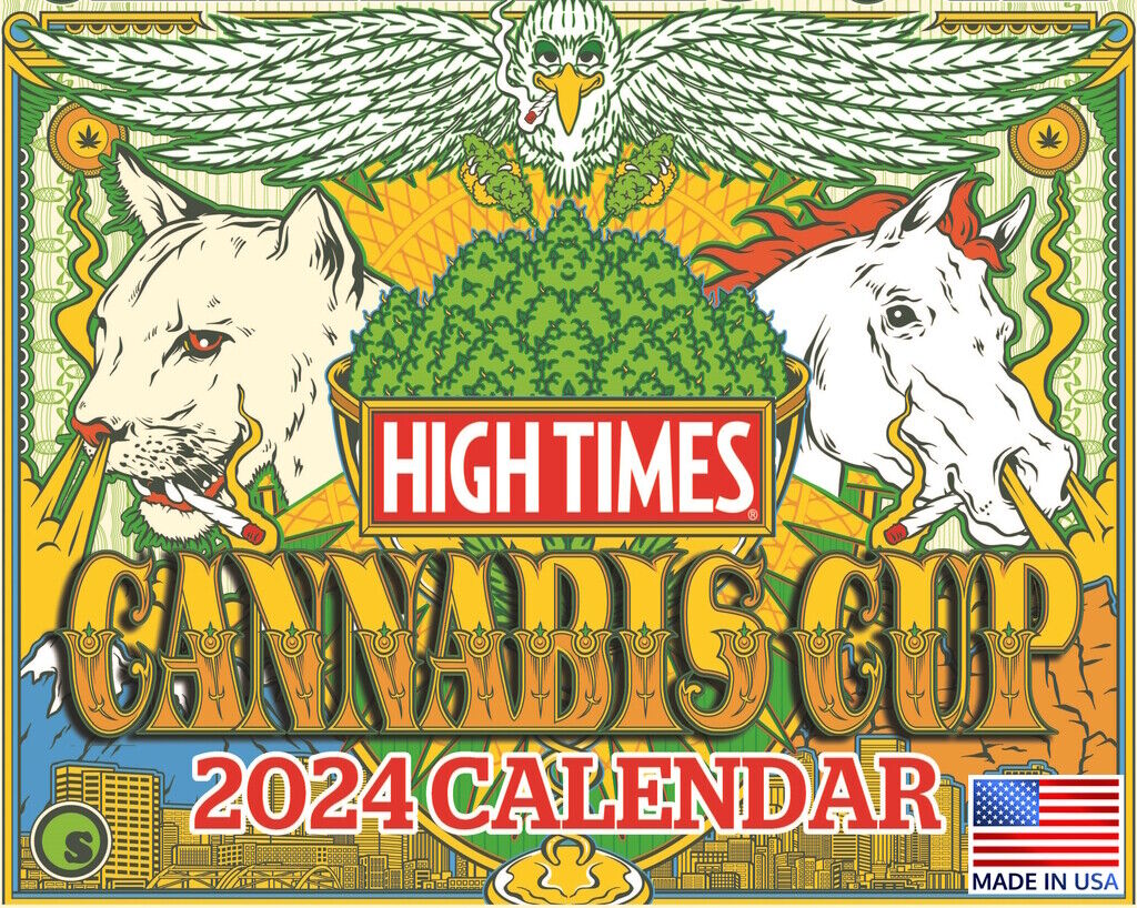 High Times Cannabis Cup 2024 Wall Calendar