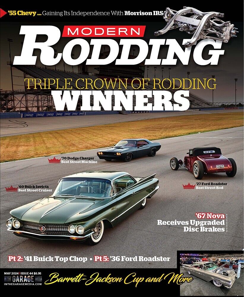 Modern Rodding Magazine Triple Crown Winners Issue #4 May 2024 - New