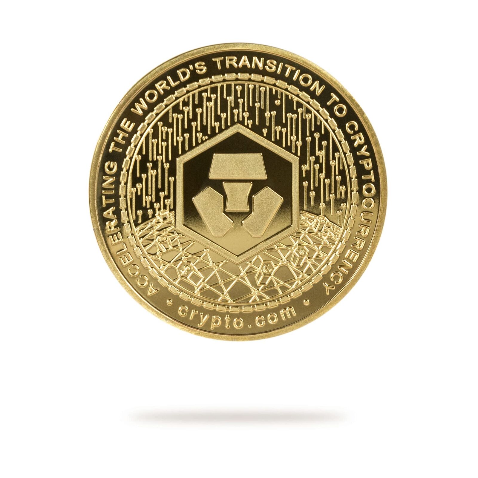 | Crypto.com (CRO) Physical Crypto Coin | Commemorative Cryptocurrency You Ca...