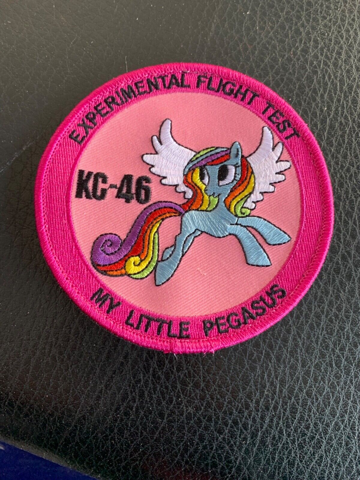 Original make KC-46 Pegasus My Little Pegasus Patch, Boeing and USAF. 