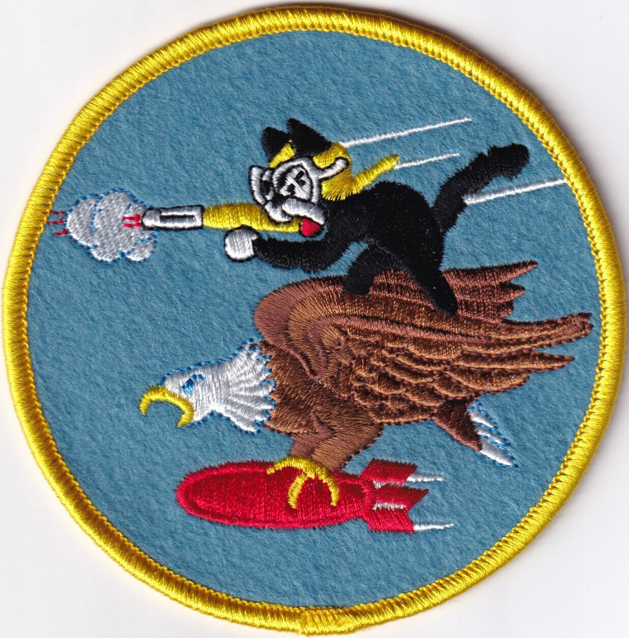 319th Fighter Squadron Patch – With Hook and Loop, 4\