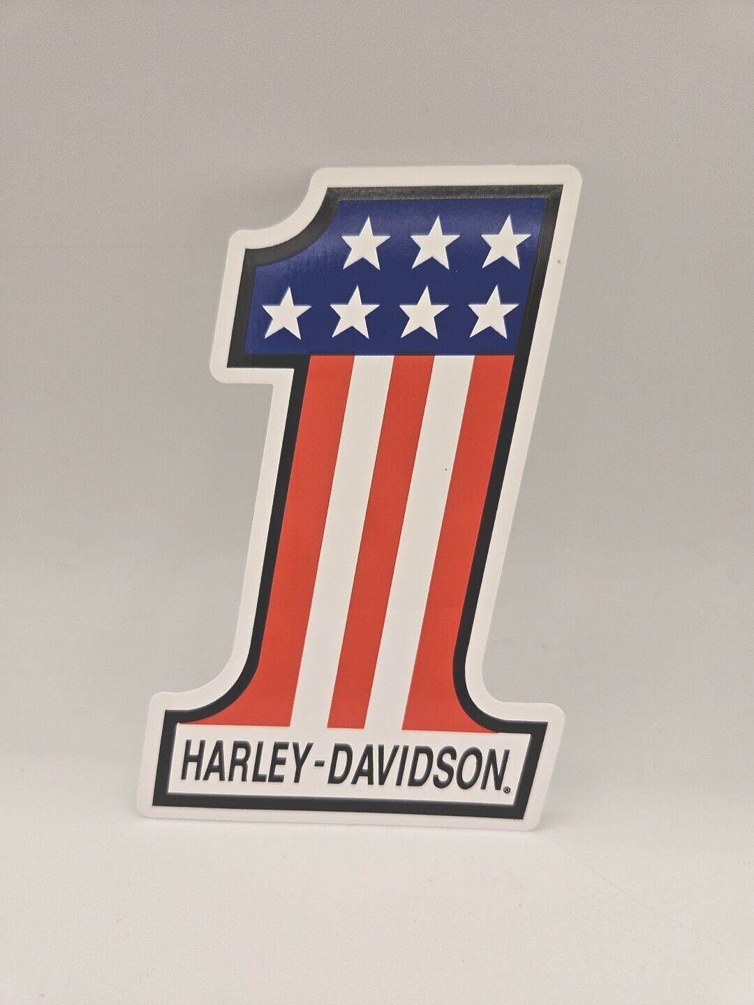 Harley Davidson® USA #1 Red White & Blue Patriotic Decal Sticker 5\
