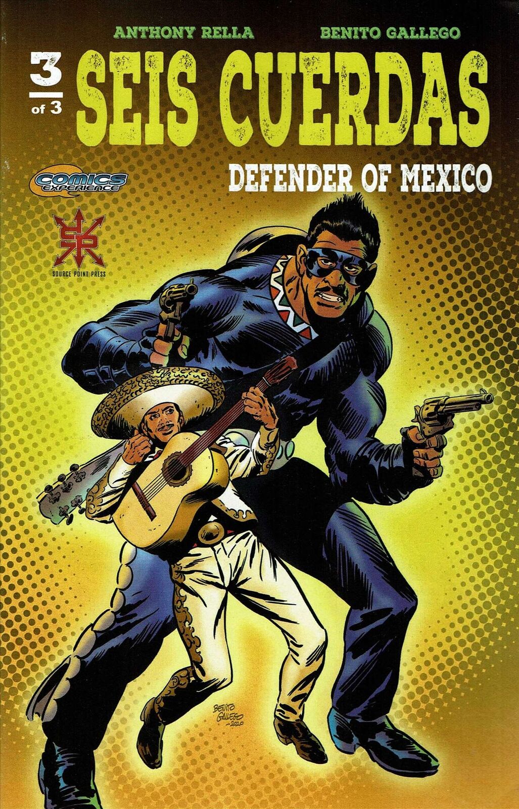 Seis Cuerdas #3 VF/NM; Source Point | Defender of Mexico - we combine shipping