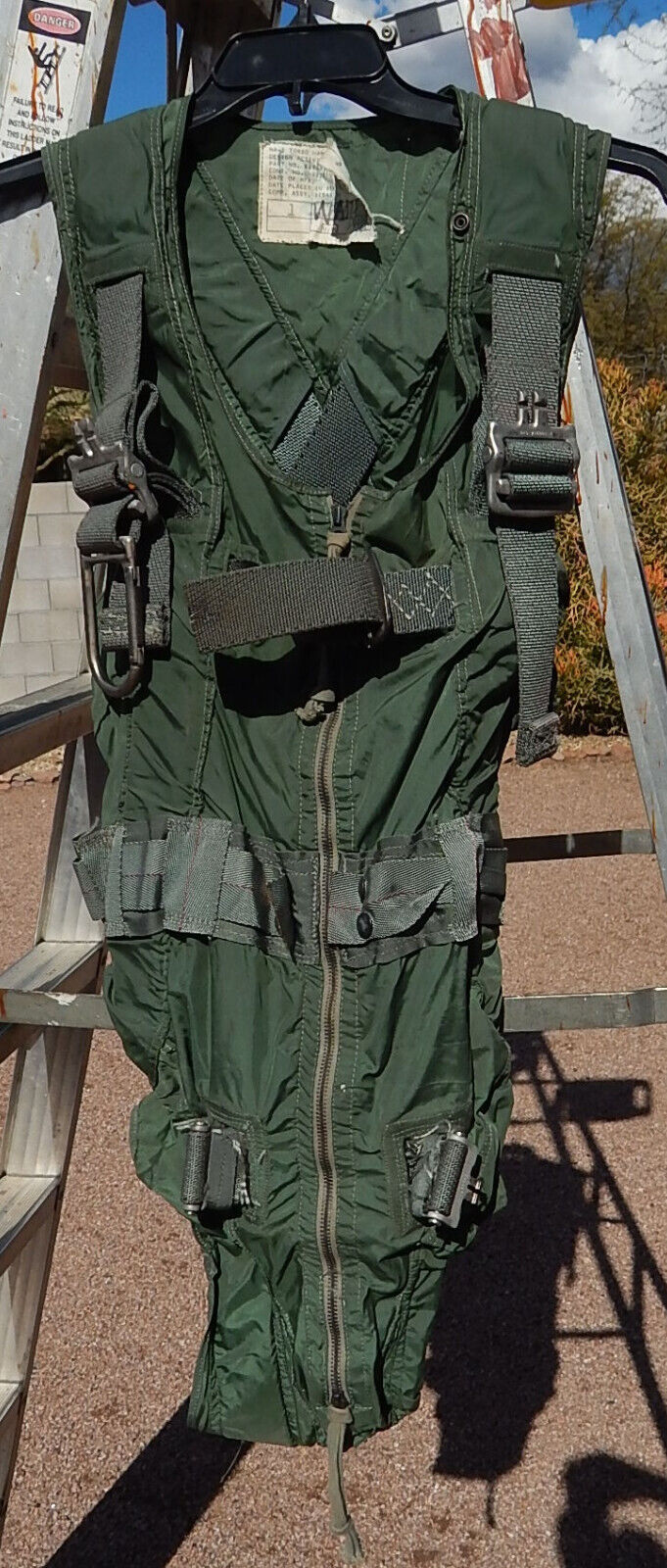USN USMC Jet Pilot  MA-2 Type  Integrated Torso Harness With All Koch Fittings