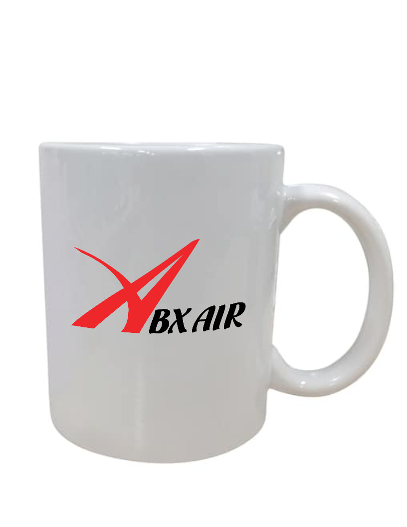 ABX Air US Airline Souvenir Employee Pilot Travel Coffee Mug Tea Cup