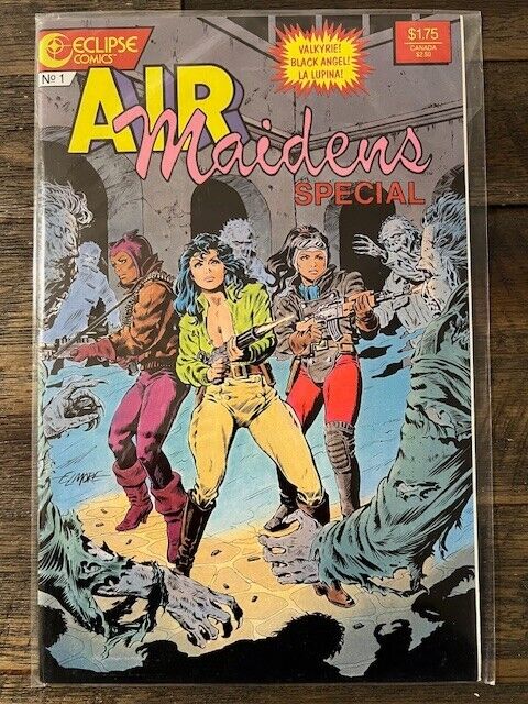 Air Maidens Special #1 (1987) VF/NM Eclipse Comics