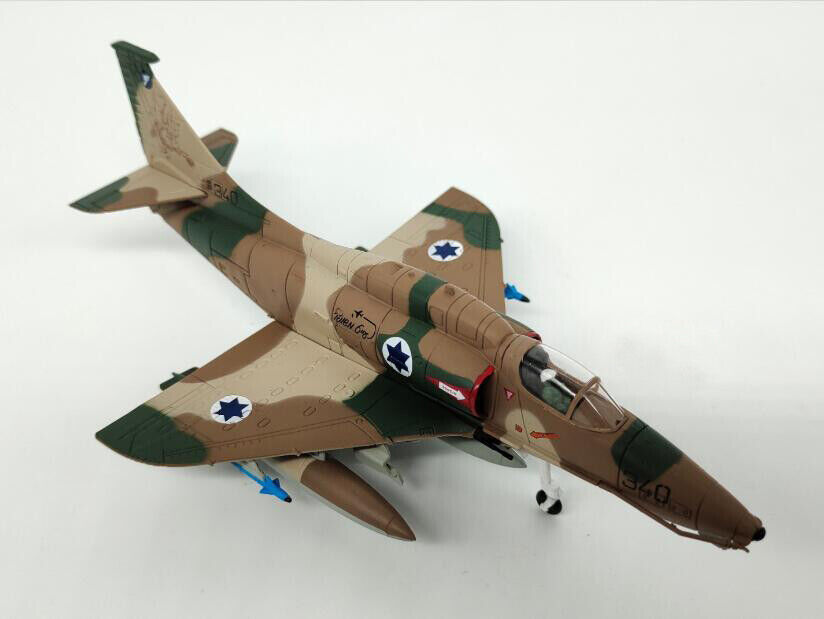 AMER Israel air force Douglas A-4 Skyhawk A4 Fighter 1/72 diecast plane model