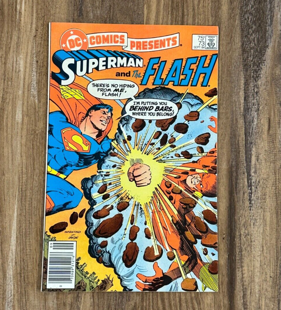 DC Comics Presents #73 Superman And The Flash (DC, September 1984) Newsstand