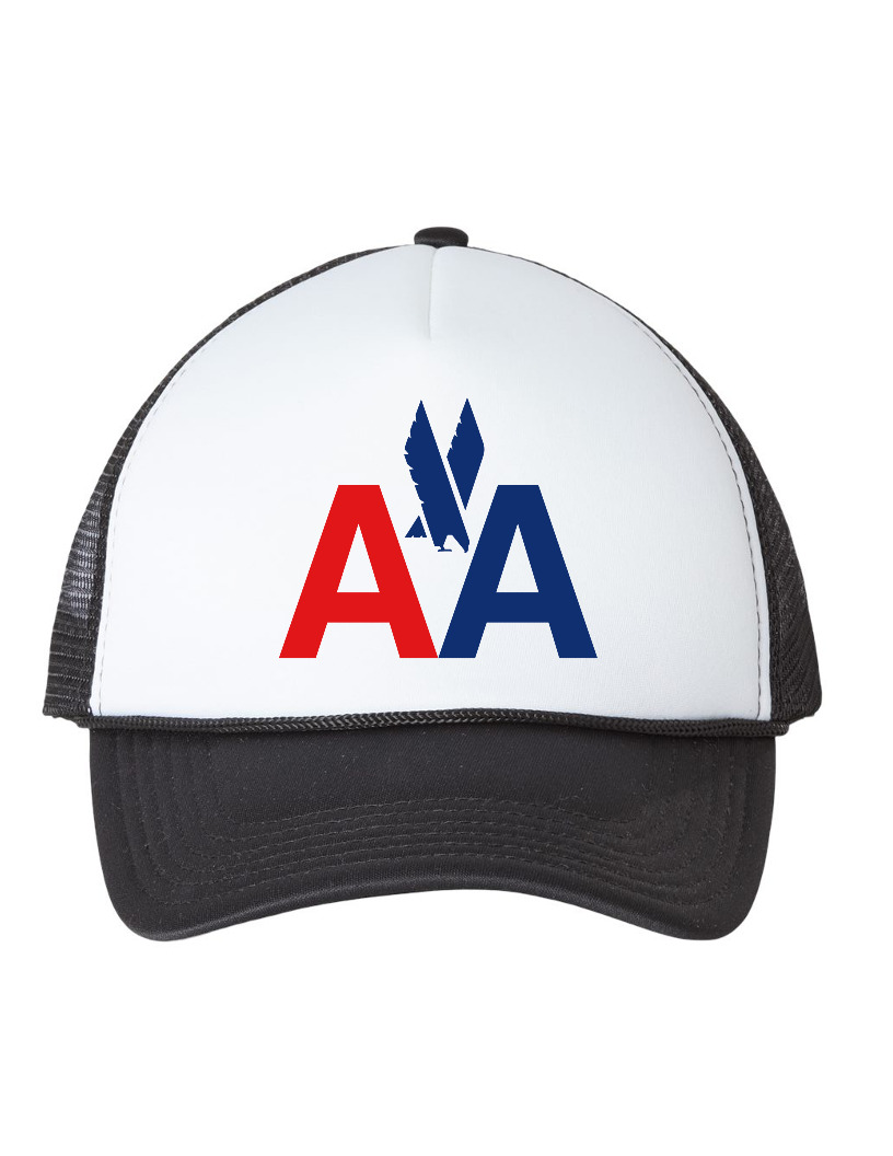 American Airlines Classic Logo US American Travel Souvenir Retro Trucker Hat Cap