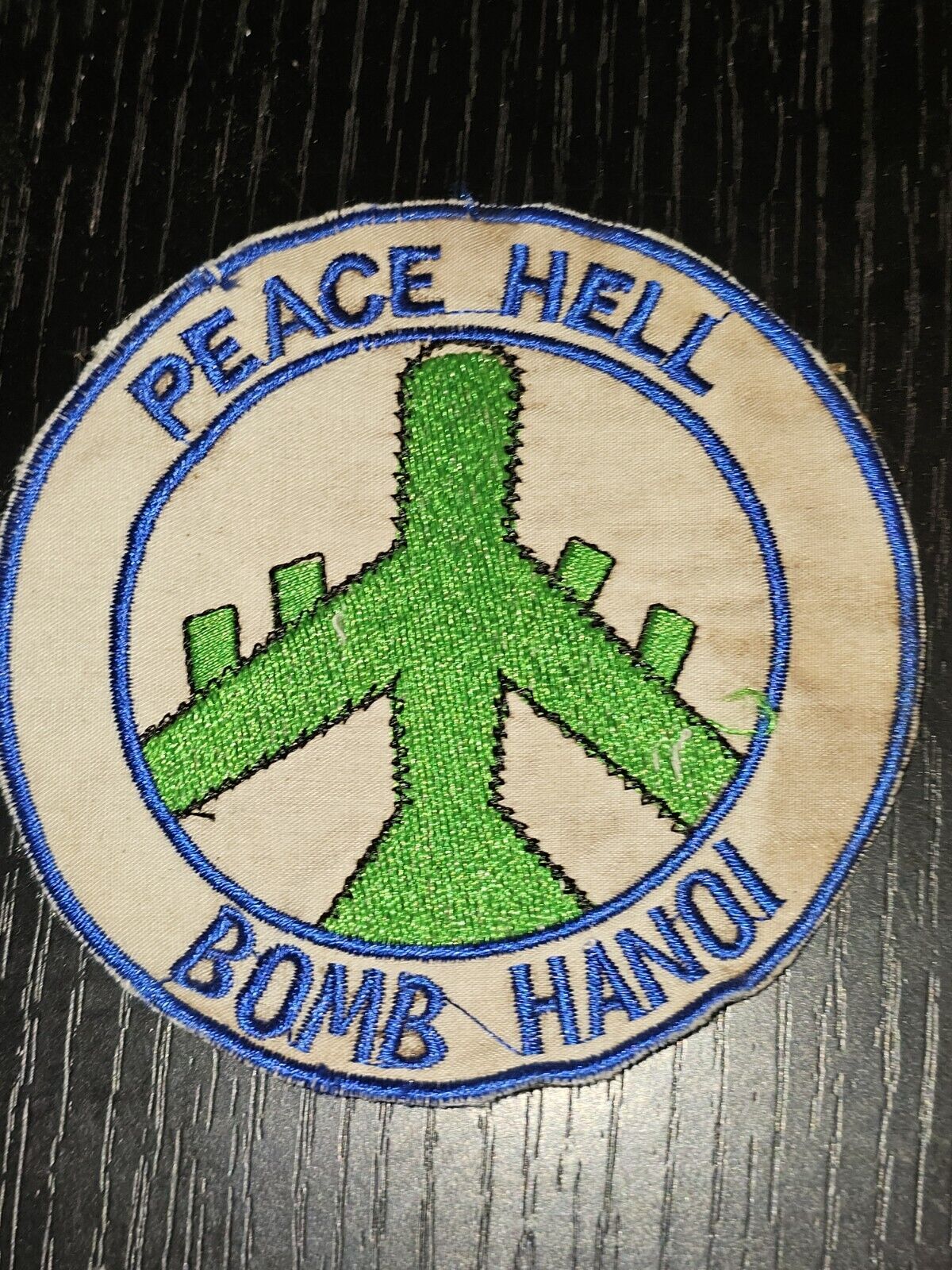 1960s USAF Air Force Cold War Vietnam Era Bombwr Bomb Hanoi Patch L@@K