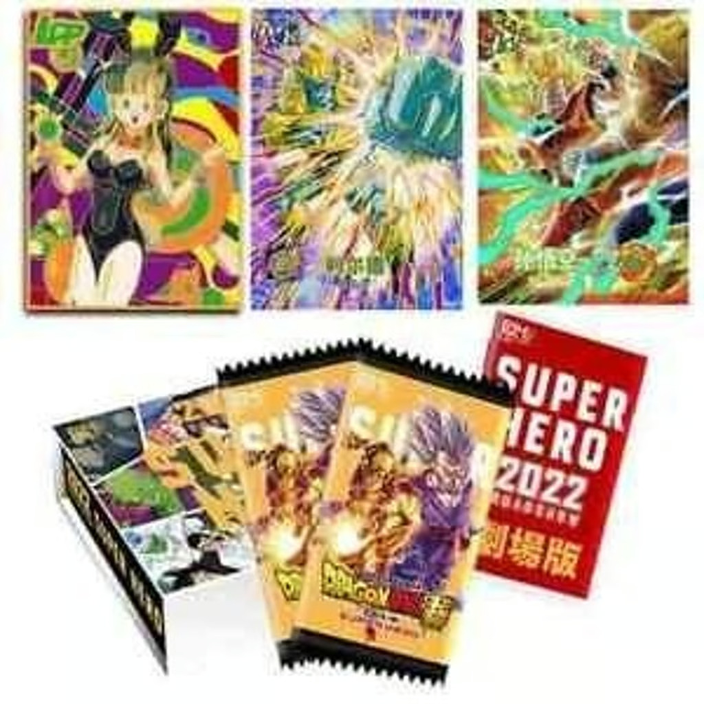 Dragon Ball Z Booster Box Super Hero Showdown 2022 Anime New Sealed
