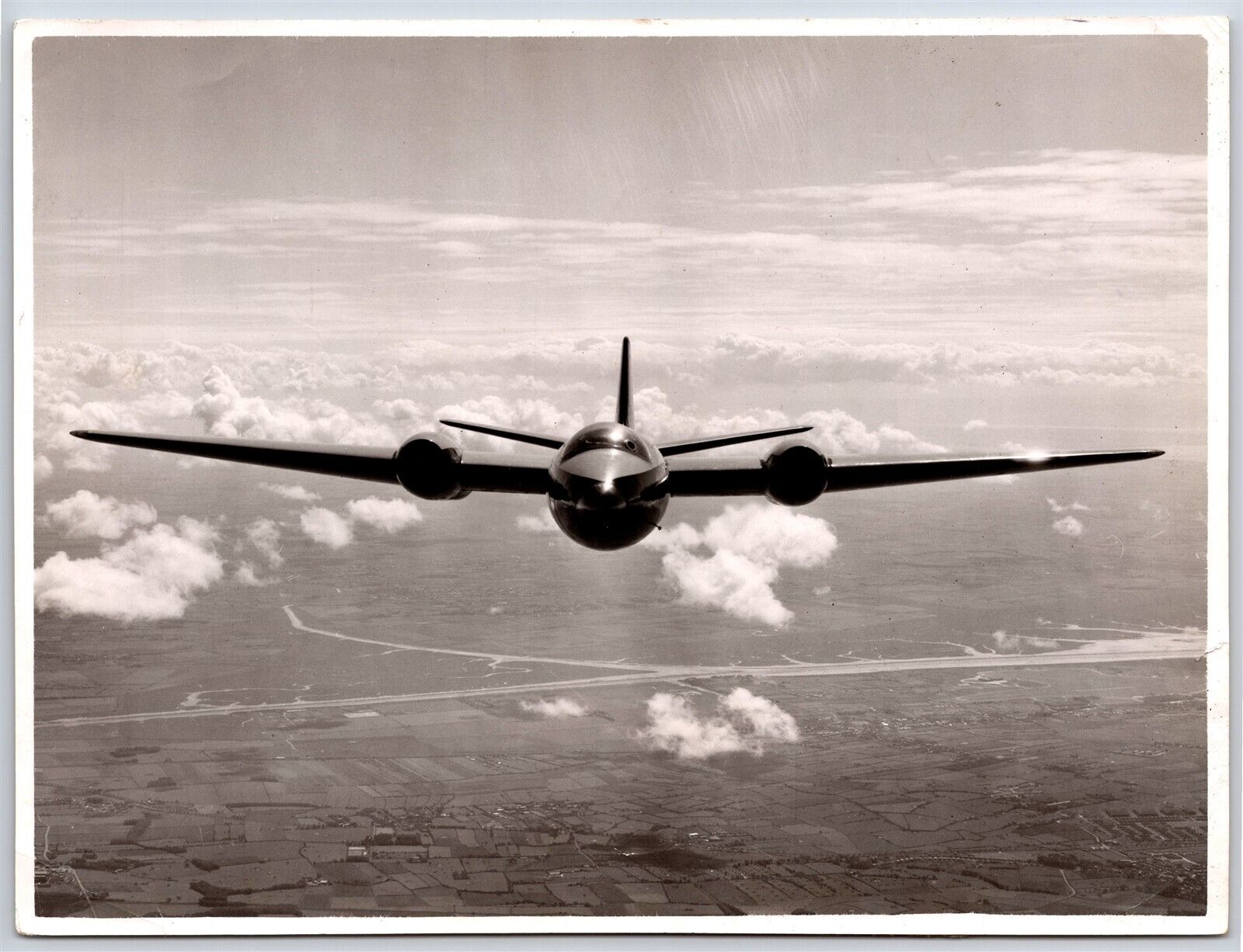 RAF English Electric Canberra MK-II Bomber Christchurch Air Race c1953 Photo C7