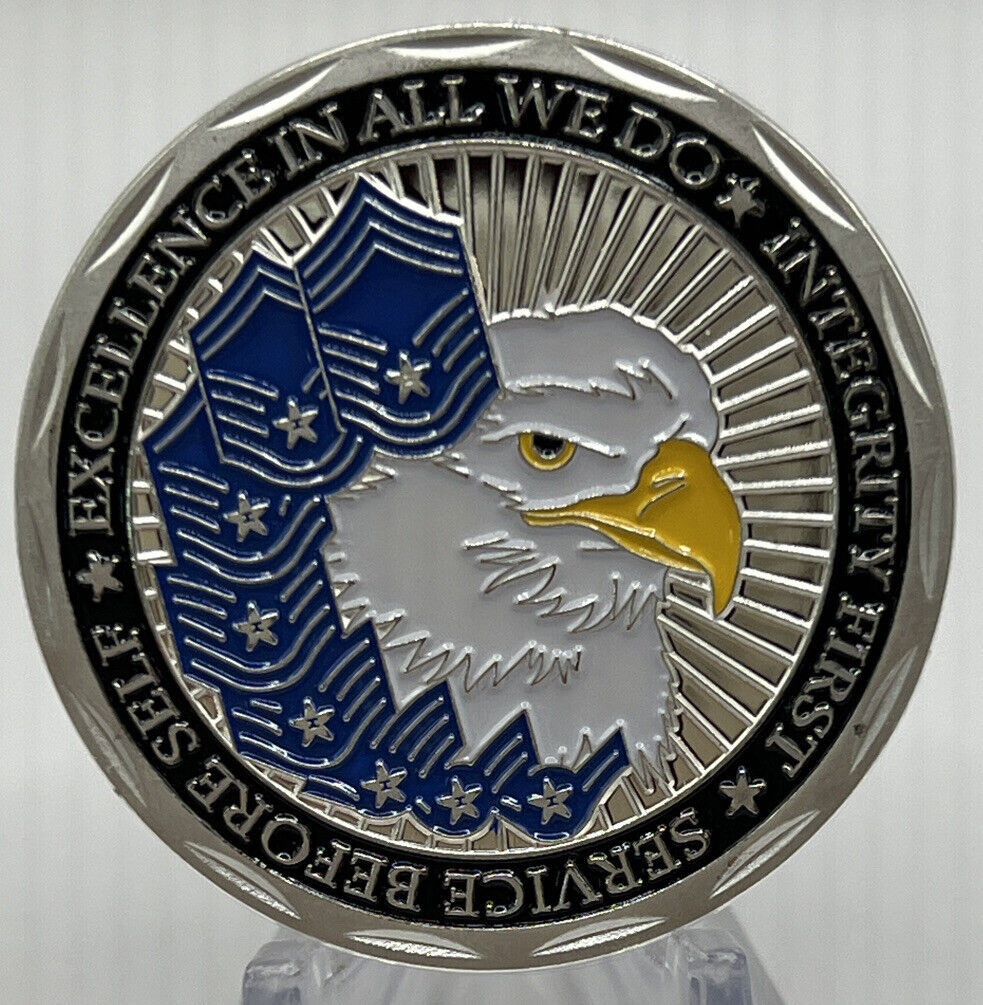 * U.S. Air Force Challenge Coin. With The Airman Creed On The Reverse Side.