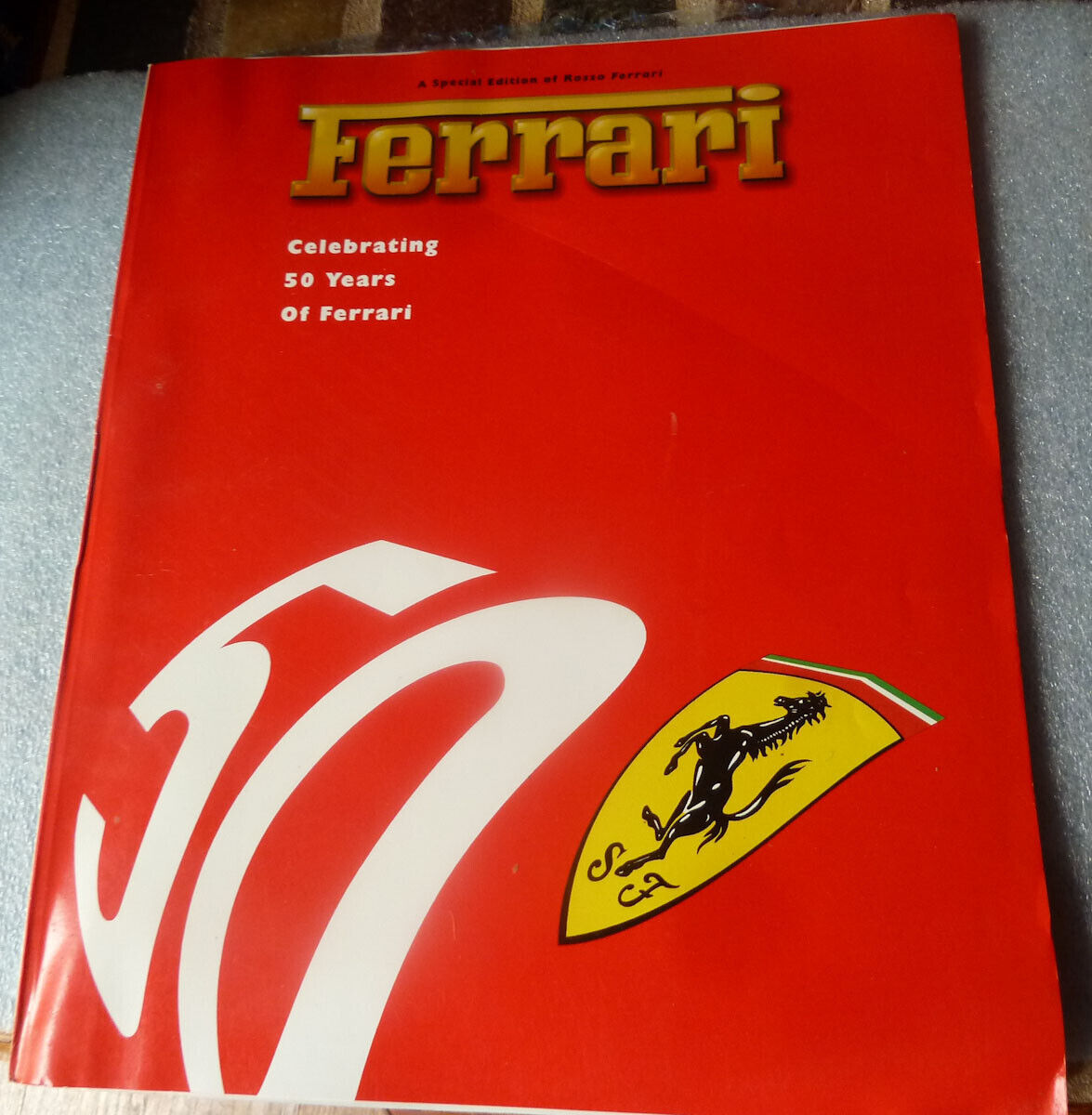 1997 Rosso Ferrari 50 Year Anniversary Magazine