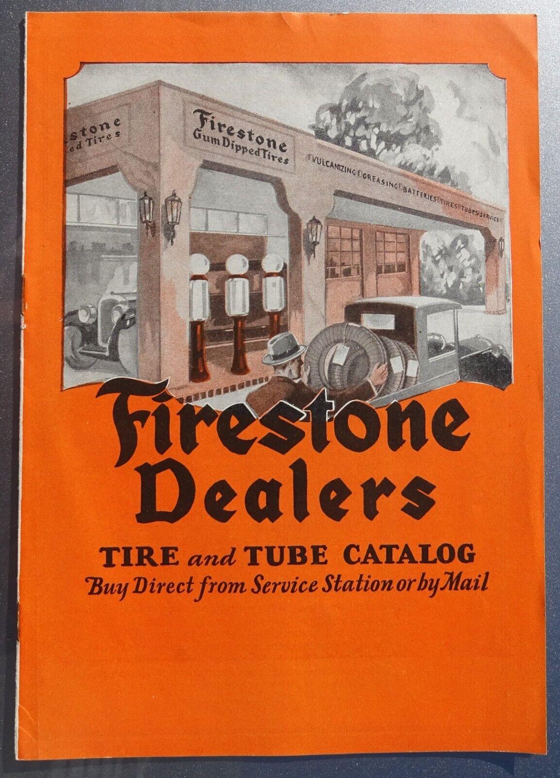 circa 1928 Firestone Dealers Tire & Tube Catalog - very nice condition