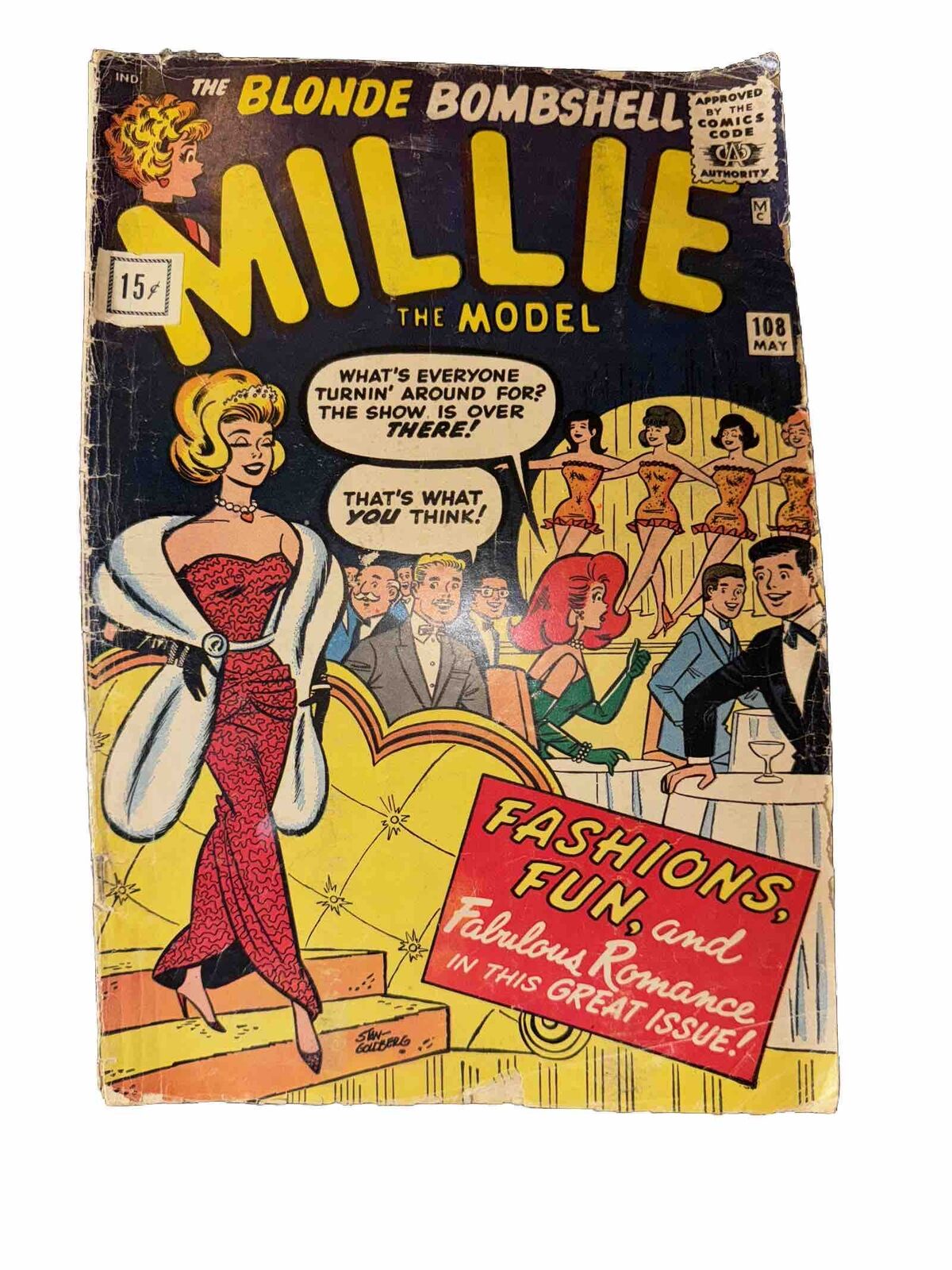 The Blonde Bombshell Millie 1962 The Model #108