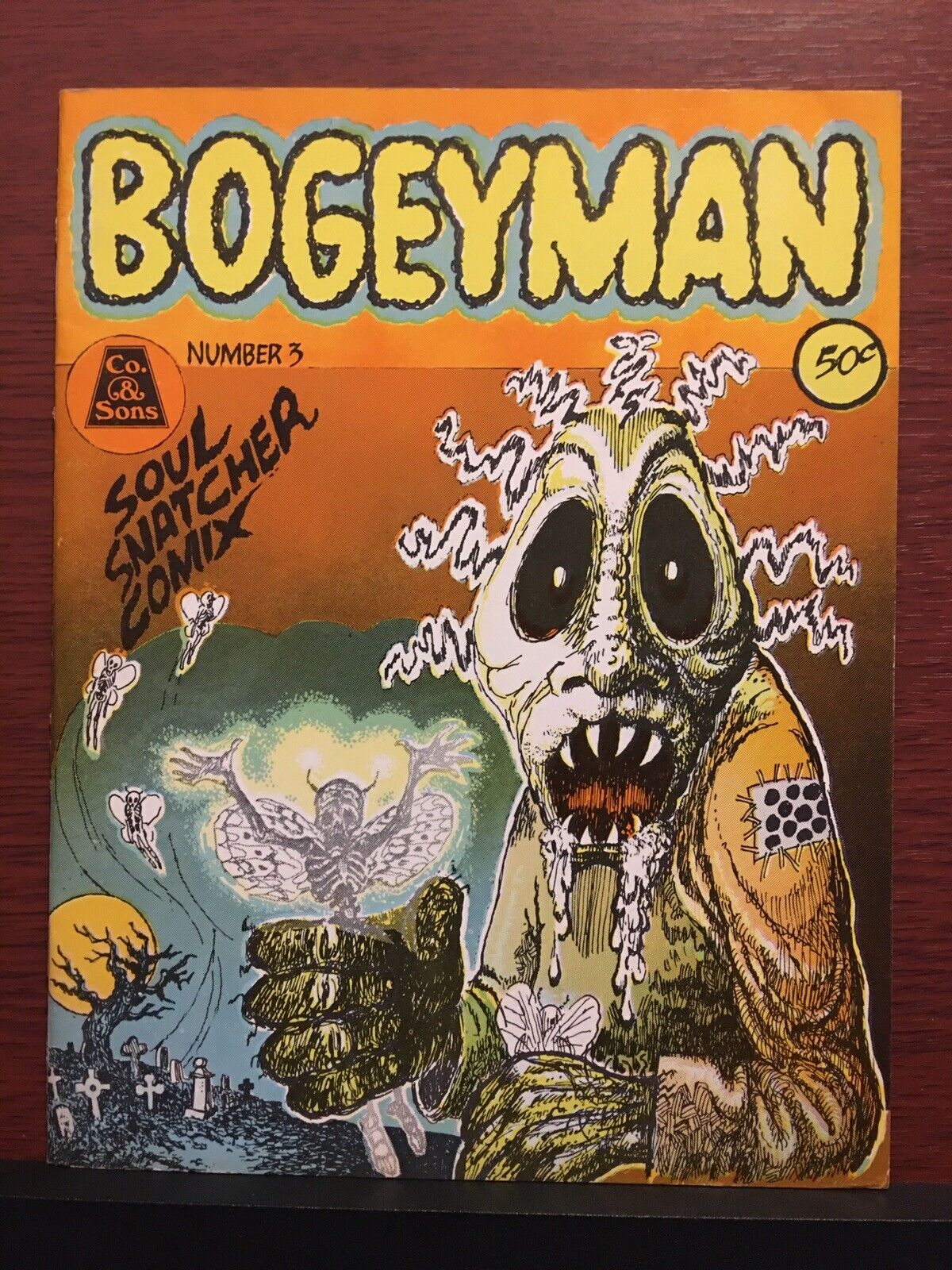 Bogeyman 1970 Co & Sons Greg Irons Rick Griffin S Clay Wilson Underground Comix