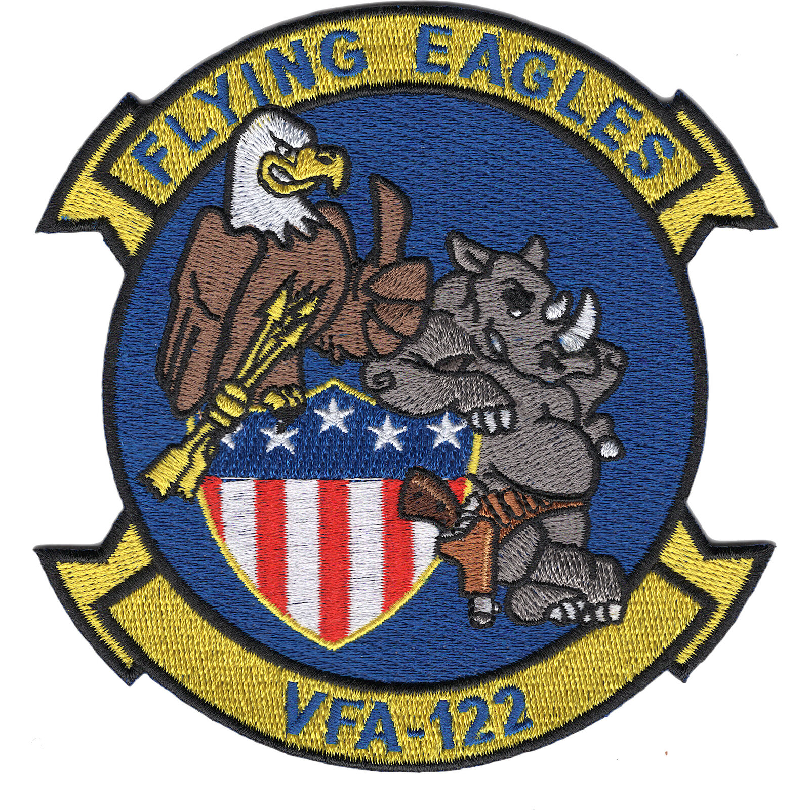 VFA-122 Flying Eagles Patch - Rhino Strike Fighter Squadron