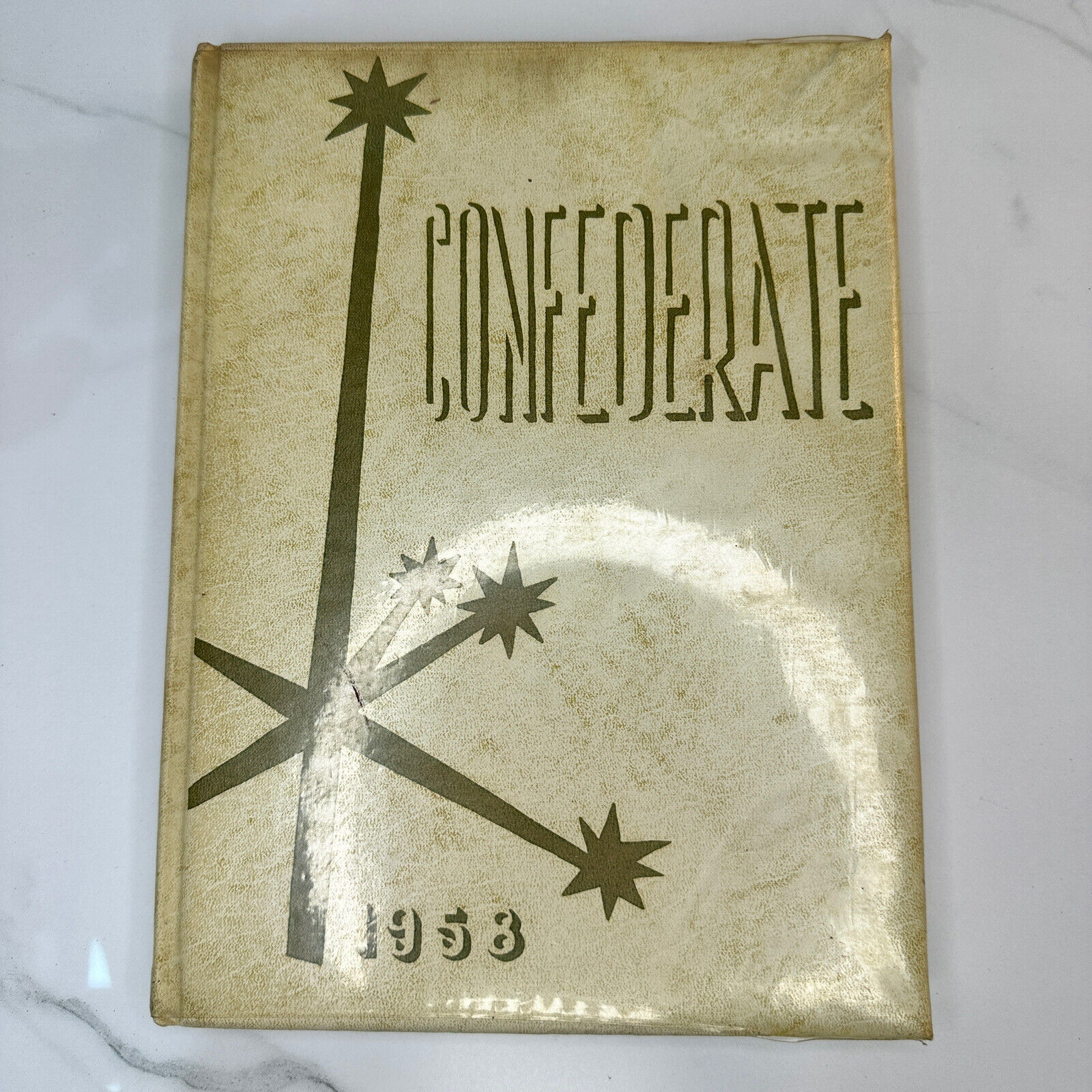 1958 San Lorenzo High School Yearbook The Confederate
