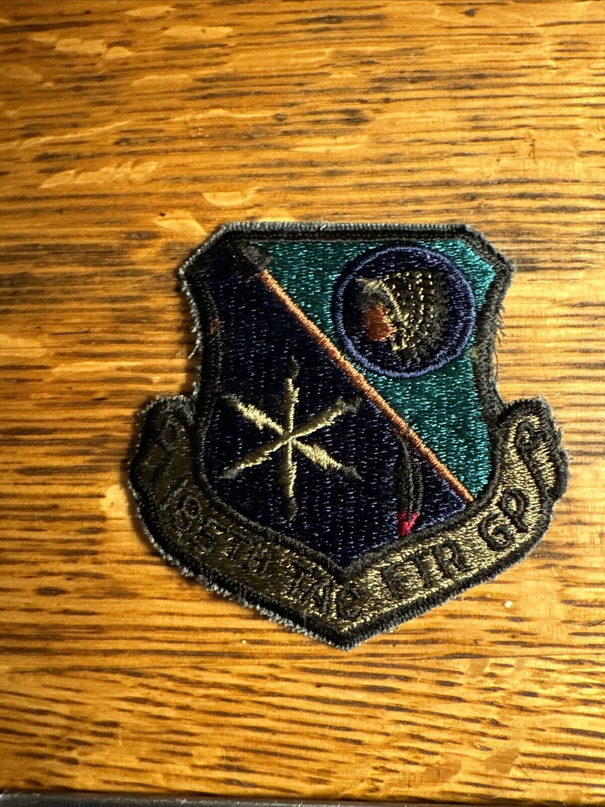 Original USAF 185TH TACTICAL FIGHTER GROUP Arm Patch . A