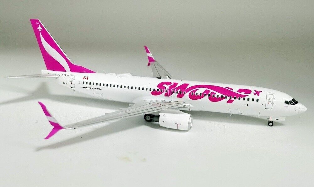 1:200 JFOX200 Swoop Boeing 737-8CT C-GXRW with stand