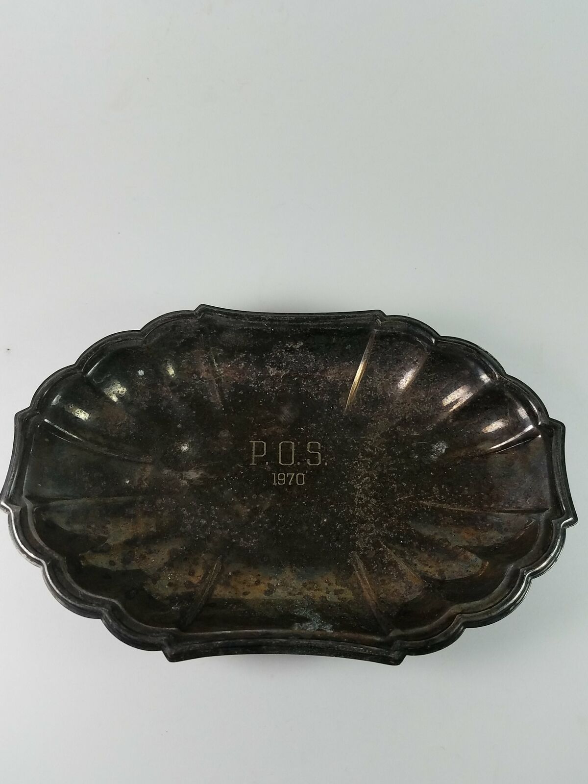 Vintage P.O.S. 1970 Serving Tray