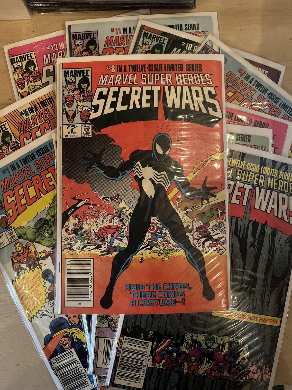 Marvel Super-Heroes Secret Wars #1-#12 Includes #8 (1984)