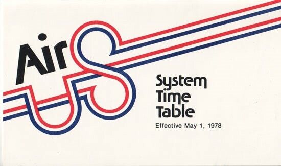 Air U.S. timetable 1978/05/01