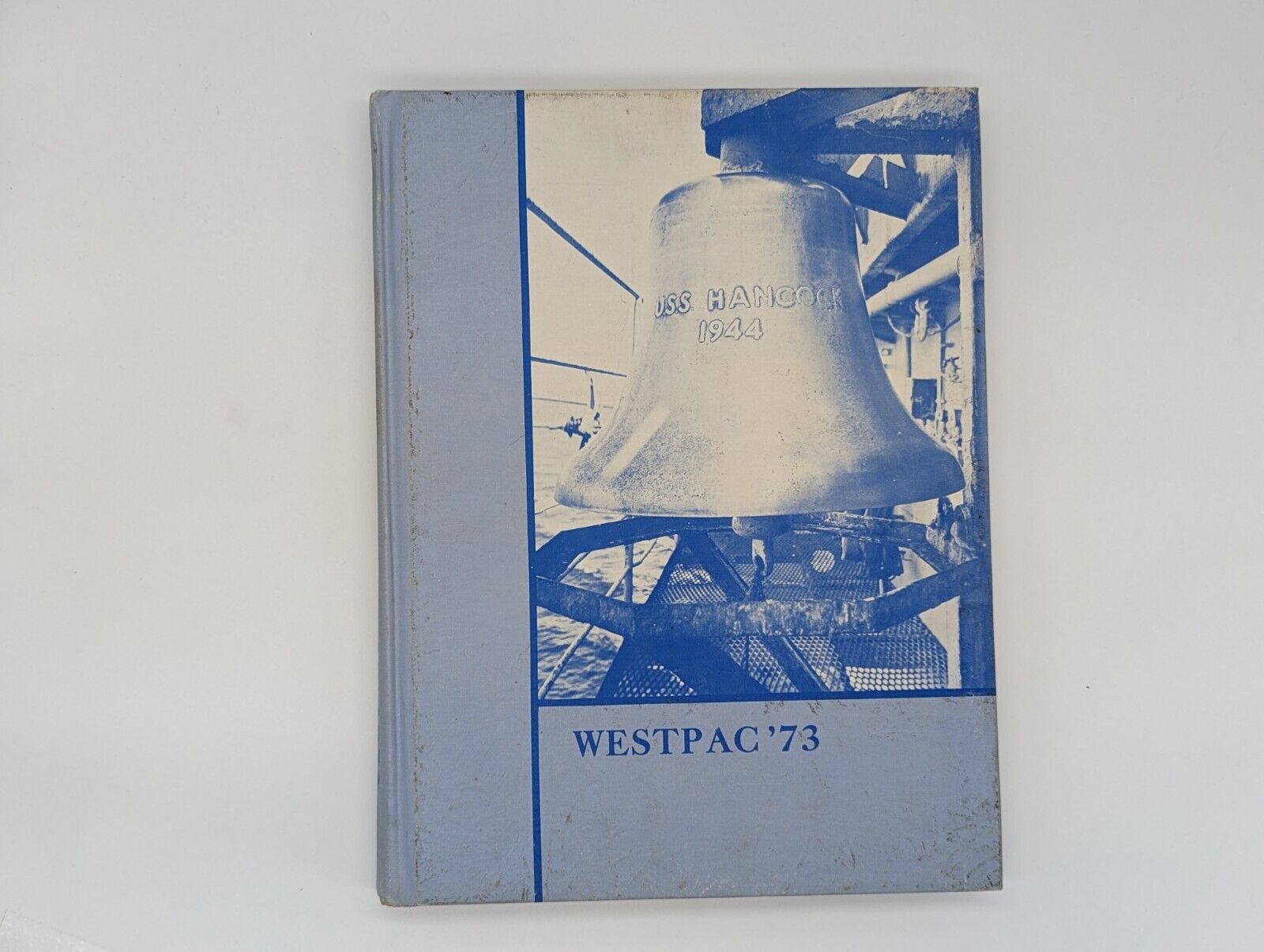 USS HANCOCK CVA-19 1973 US Navy Yearbook,  Western Pacific -ALL NAMES IN LISTING