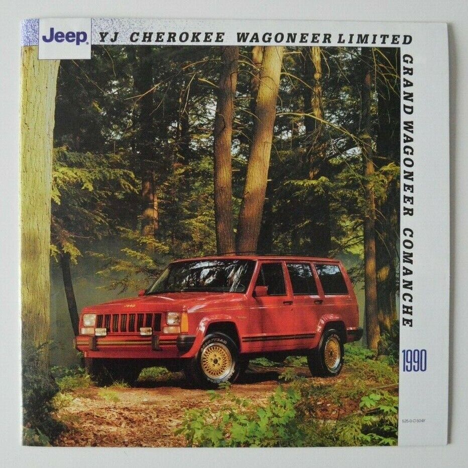 1990 JEEP EAGLE Full Line Dealer Brochure - French - Canada YK Cherokee 