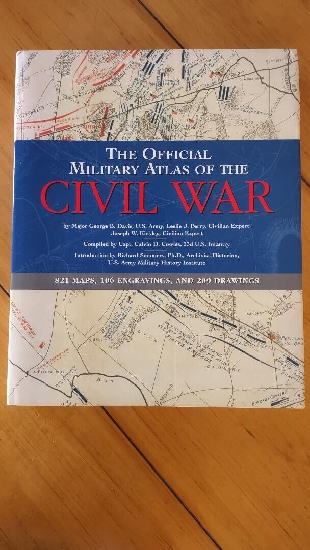The Official Military Atlas of the Civil War - Hardcover, 2003