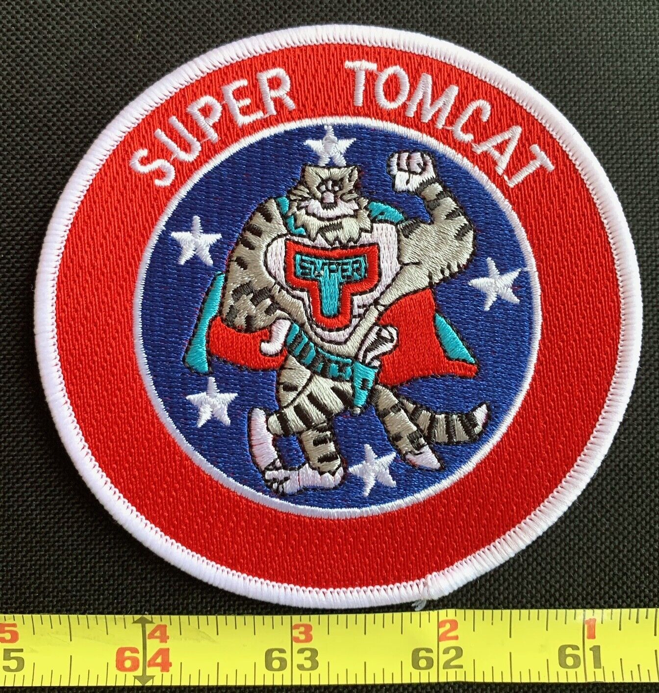 US MILITARY NORTHROP GRUMMAN F-14D SUPER TOMCAT EMBROIDERED IRON ON PATCH