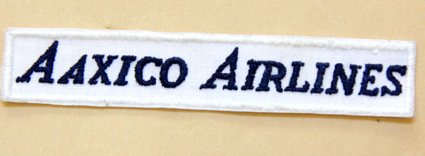 AAXICO AIRLINES PATCH