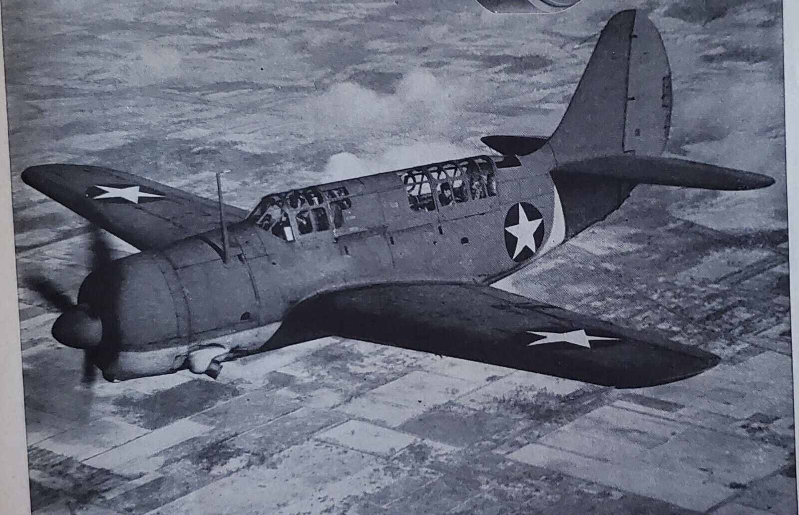 1944 CURTISS HELLDIVER Dive Bomber Aircraft Advertisement 1B13