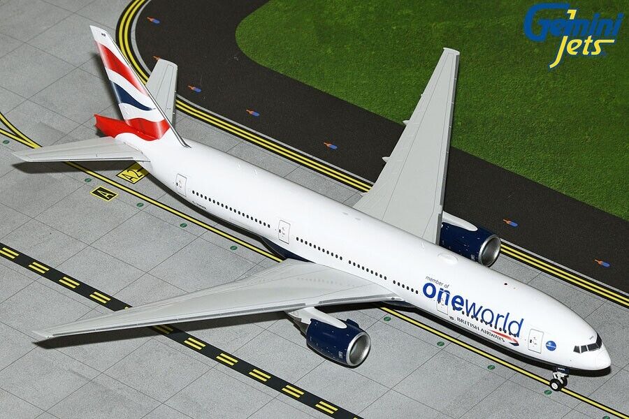 British Airways (Oneworld) -B777-200ER -G-YMMR- 1/200 -Gemini Jets - G2BAW1226