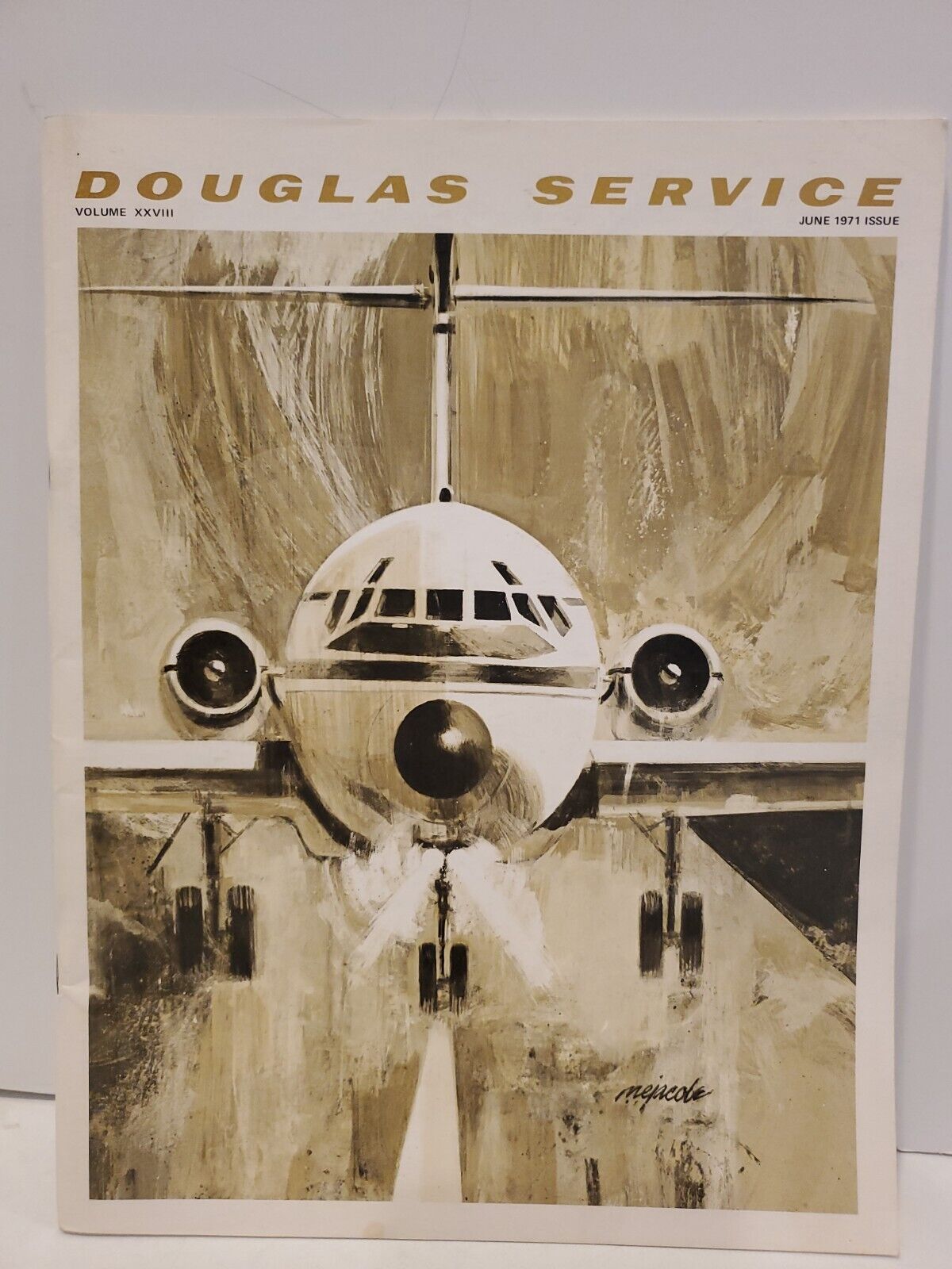 McDonnell Douglas Aircraft Co Douglas Service Repair Guide June 1971  RARE