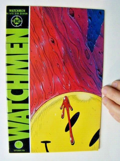 Watchmen #1 Alan Moore Story & Dave Gibbons Art DC Comics 1986 VF