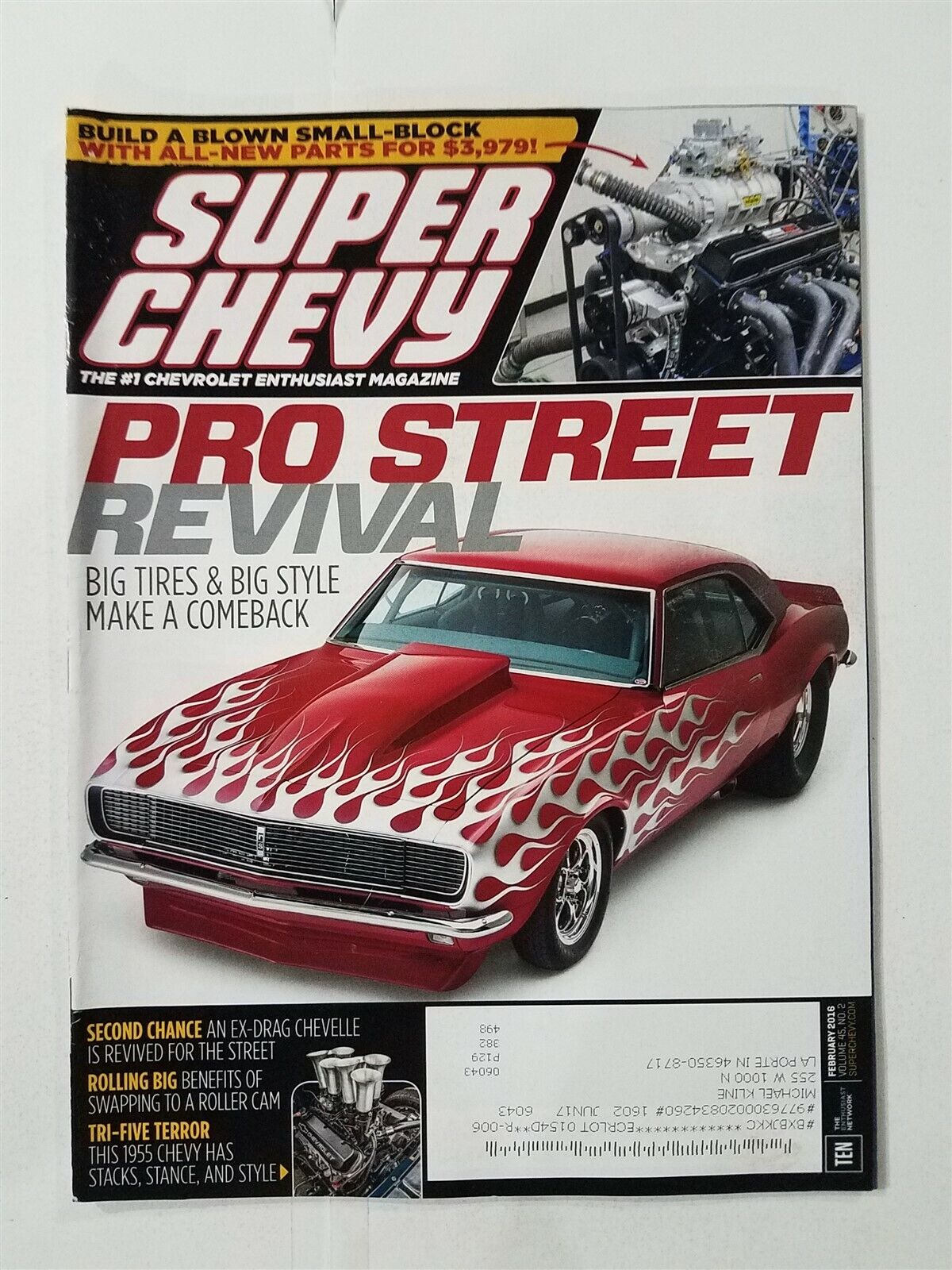 Super Chevy Magazine February 2016 - 1967 Chevy II - 1963 Nova - 1968 Nova