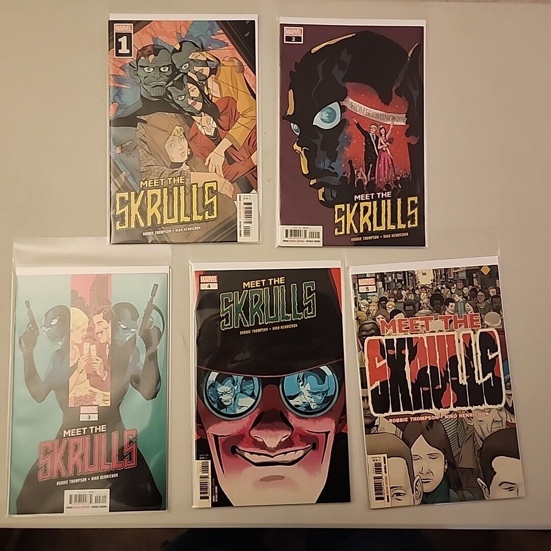 Meet the Skrulls 1-5 (2019). 1st App. G’ iah