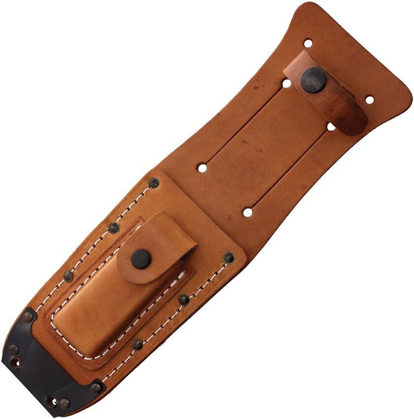 Ontario Sheath With Sharpening Stone For 499 Air Force Survival Knife Leather