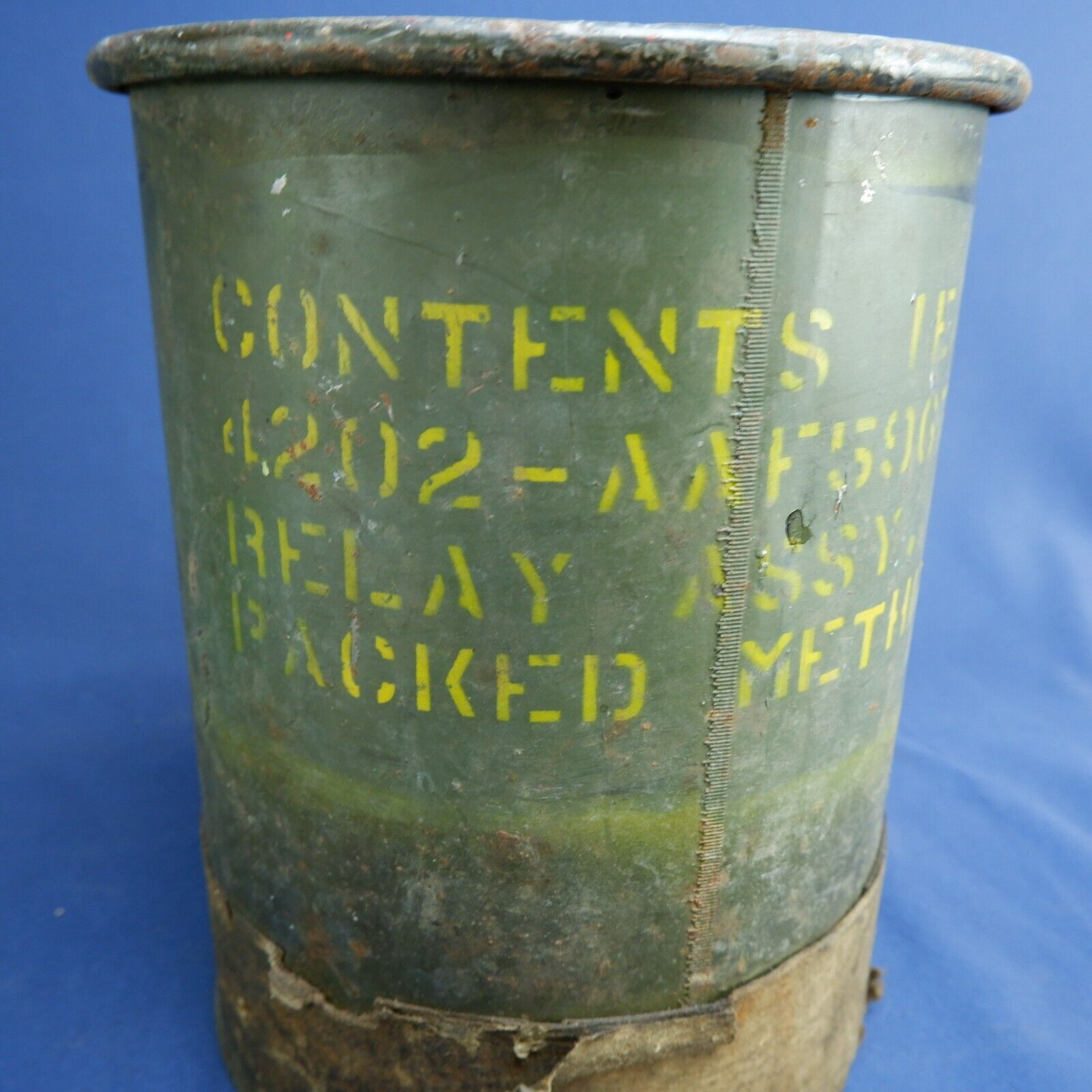 Vintage Mirax 1951 Aviation Relay ASSY Tea Ration Container
