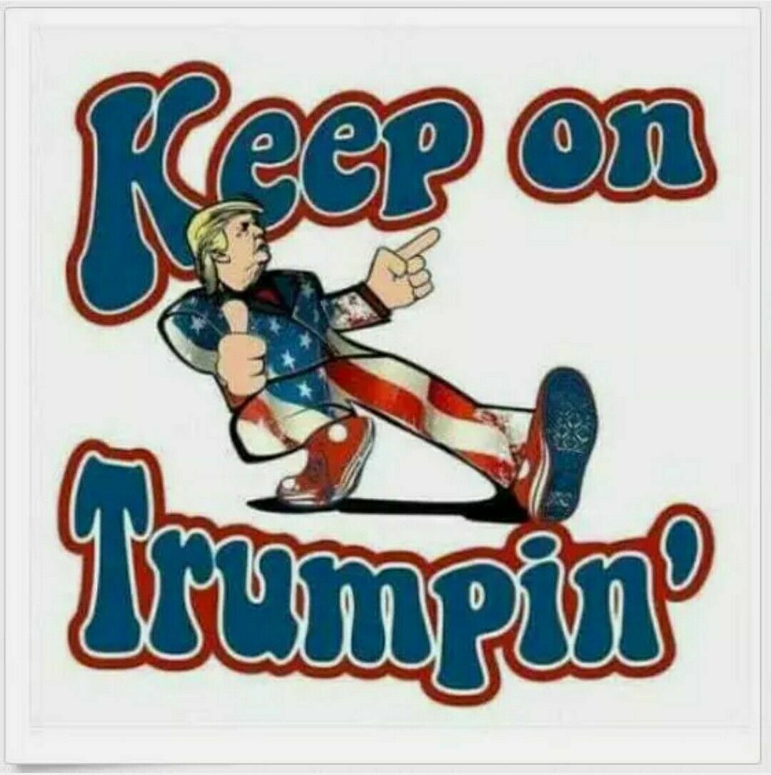 5 sticker pACK 2024 Keep On Trumpin Official Sticker Made in the USA