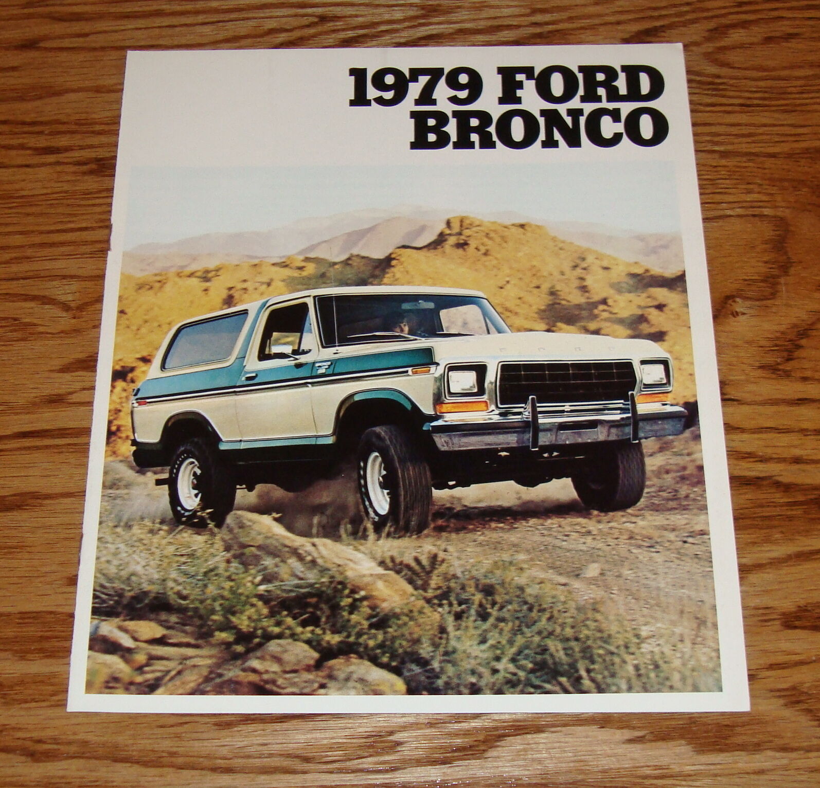 Original 1979 Ford Bronco Sales Brochure 79