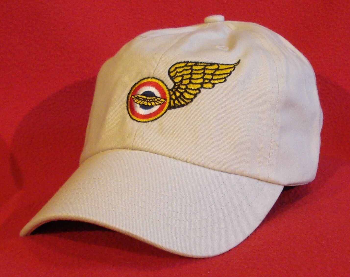 Northwest Orient Airlines Flight Attendant ball cap, low-profile hat - stone