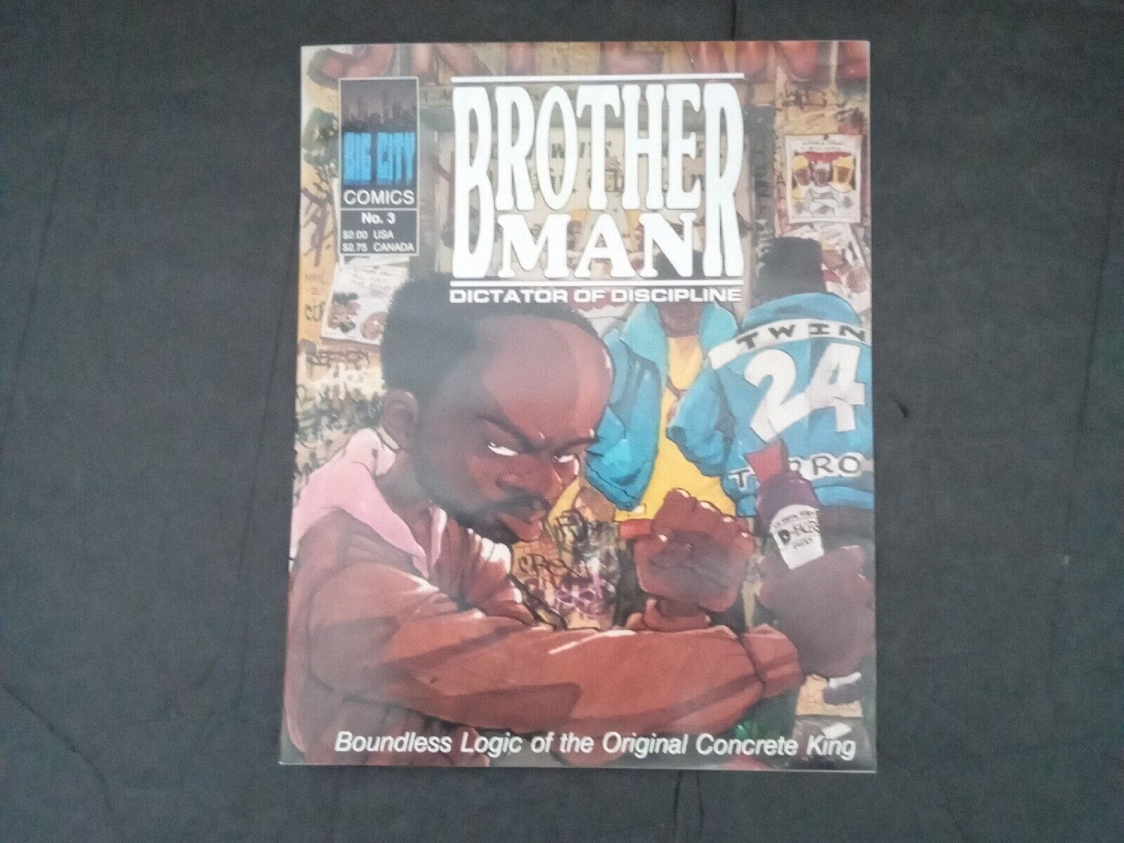 Big City Comics No. 3 Brother Man Dictator of Discipline Signed Copy 