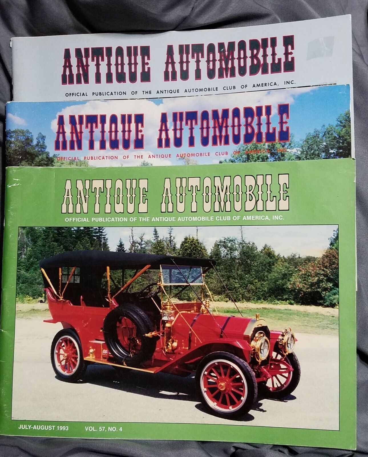 Antique Automobile Official Publication Of The Antique Auto Club Of America, x3