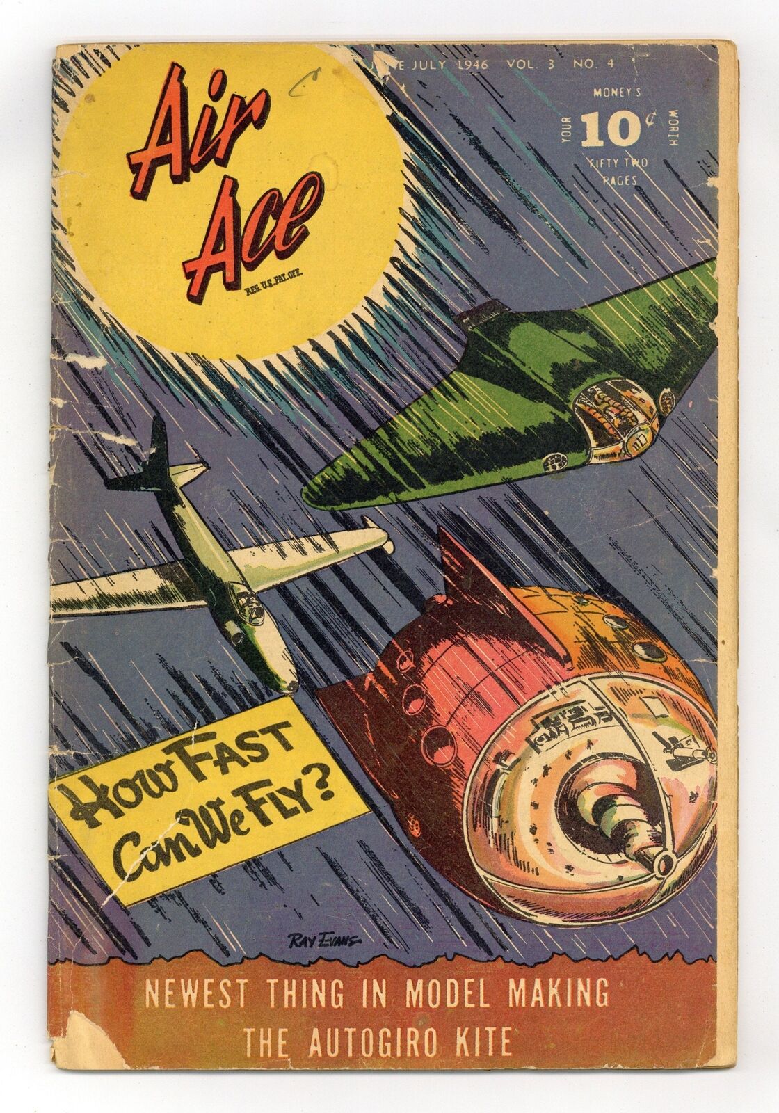 Air Ace Vol. 3 #4 GD 2.0 1946