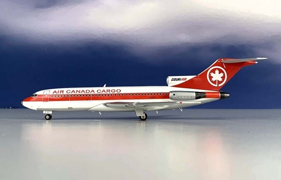 B-721-AC-01 Air Canada Cargo Boeing 727-100C C-GAGX Diecast 1/200 Model Airplane